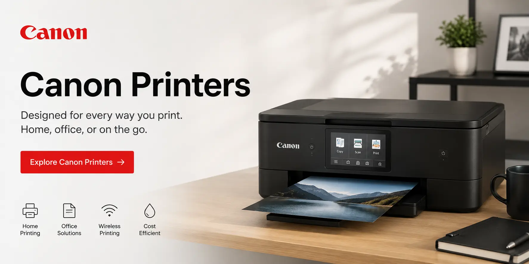 Canon Printers Banner